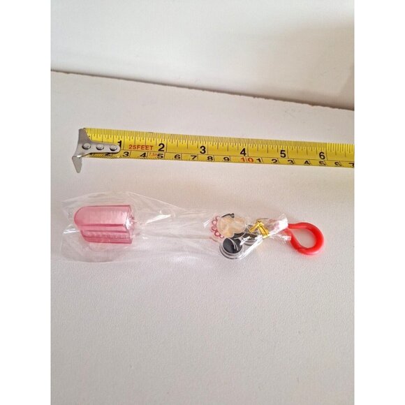 Minnie Mouse Kids Toothbrush With Red And Clear Design Travel Hook Disney Vintag - Picture 8 of 8